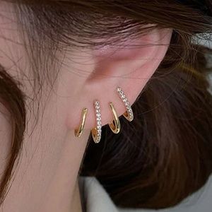 ❤️ FREE Ear Cuff Rhinestone Hipster Hippie Modern Glam Chic Wrap Stud Earrings